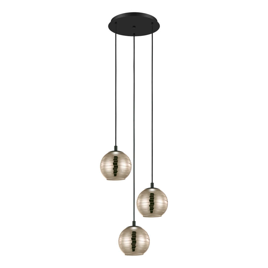 Eglo - Luster na sajli 3xE27/40W/230V