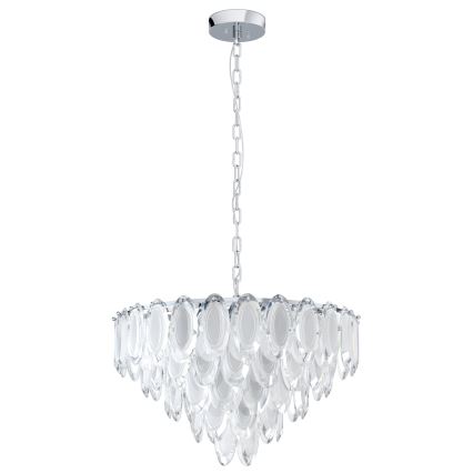 Eglo - Luster na lancu 10xE14/40W/230V