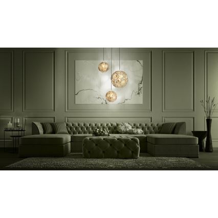 Eglo - Luster na sajli  3xE27/60W/230V