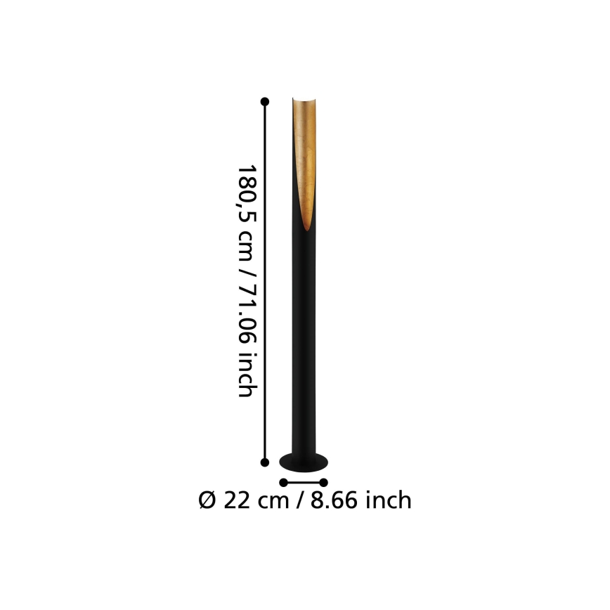 Eglo - Podna LED lampa 1xGU10/4,7W/230V