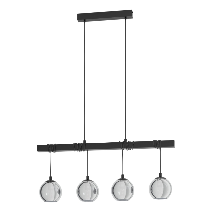 Eglo - Luster na sajli 4xE27/40W/230V