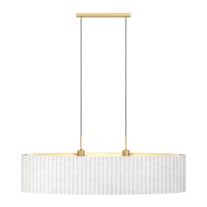 Eglo - Luster na sajli 2xE27/40W/230V bela