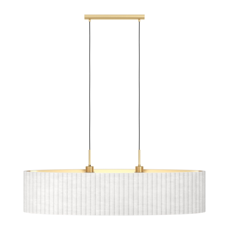 Eglo - Luster na sajli 2xE27/40W/230V bela