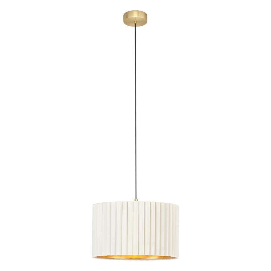 Eglo - Luster na sajli 1xE27/40W/230V bela