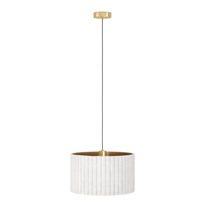Eglo - Luster na sajli 1xE27/40W/230V bela