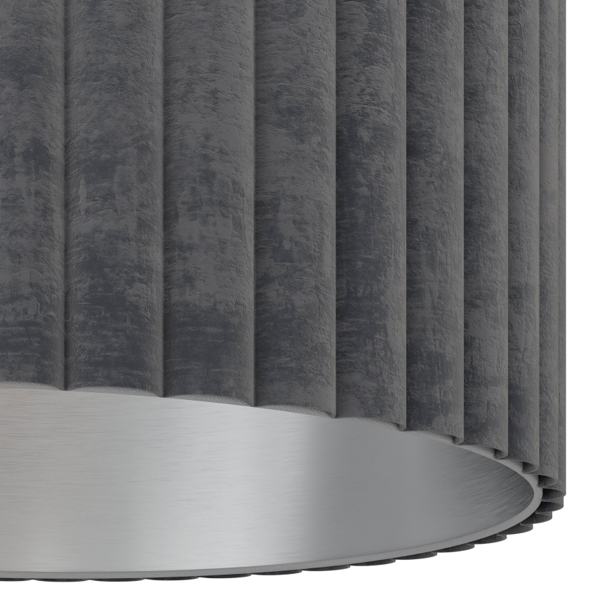 Eglo - Luster na sajli 2xE27/40W/230V sivo