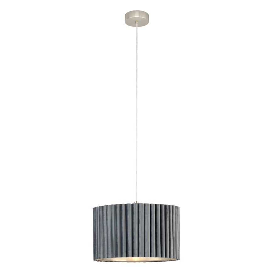 Eglo - Luster na sajli 1xE27/40W/230V sivo