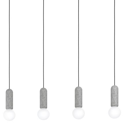 Eglo - Luster na sajli 4xE27/40W/230V