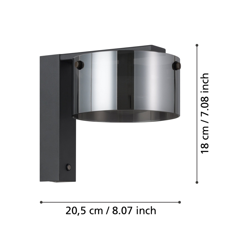 Eglo - LED Prigušiva zidna lampa 1xLED/7,2W/230V