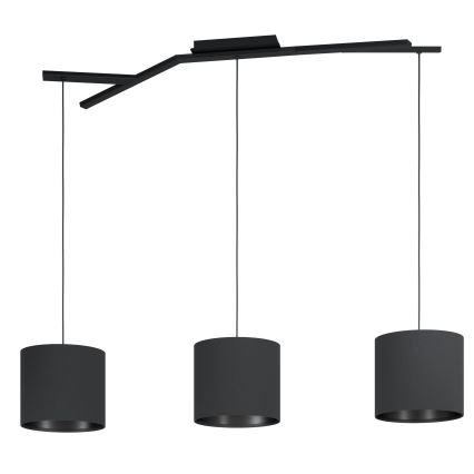 Eglo - Luster na sajli 3xE27/40W/230V
