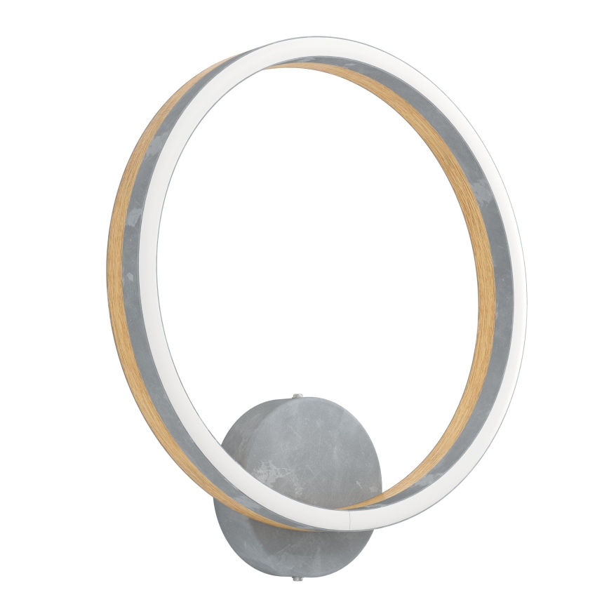 Eglo - LED Zidna lampa LED/12W/230V 3000K sivo/braon