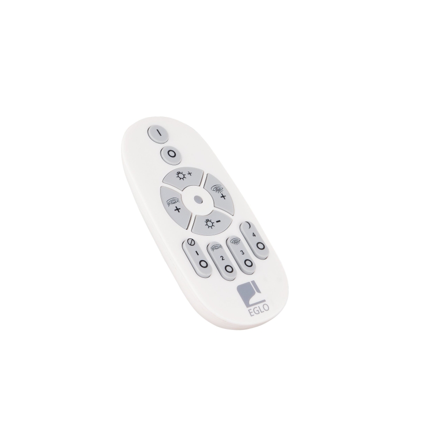 Eglo - LED Prigušivi luster na sajli LED/57,5W/230V 3000K crno + Daljinski upravljač