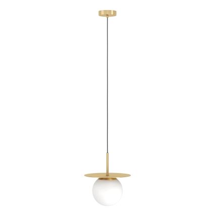 Eglo - Luster na sajli 1xE27/40W/230V zlatna