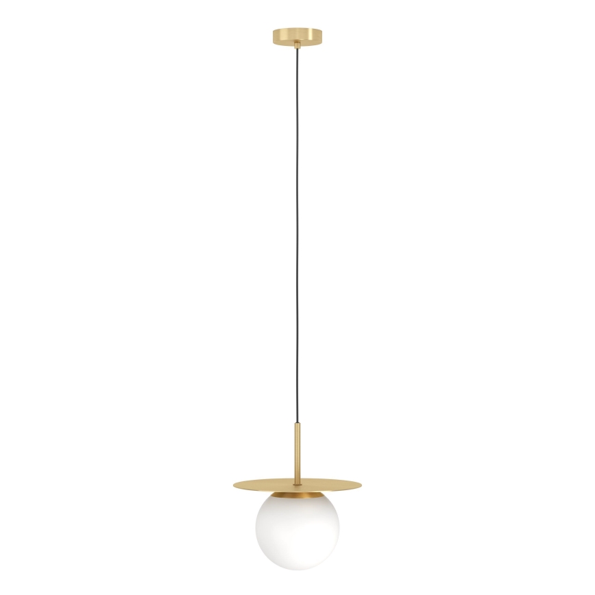 Eglo - Luster na sajli 1xE27/40W/230V zlatna