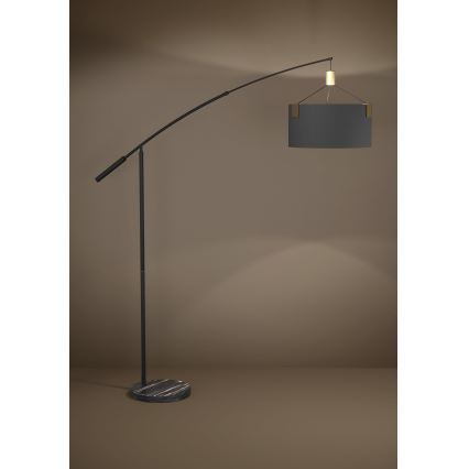 Eglo - Podna lampa 3xE27/40W/230V crno/zlatna
