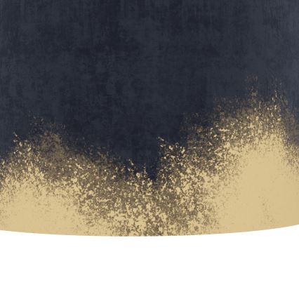 Eglo - Luster na sajli 1xE27/40W/230V pr. 38 cm plava/zlatna