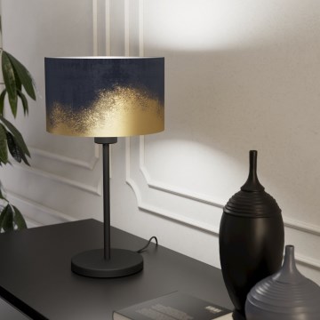 Eglo 39975 - Stona lampa CASUARITA 1xE27/40W/230V plava/zlatna
