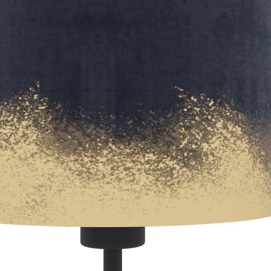 Eglo 39975 - Stona lampa CASUARITA 1xE27/40W/230V plava/zlatna