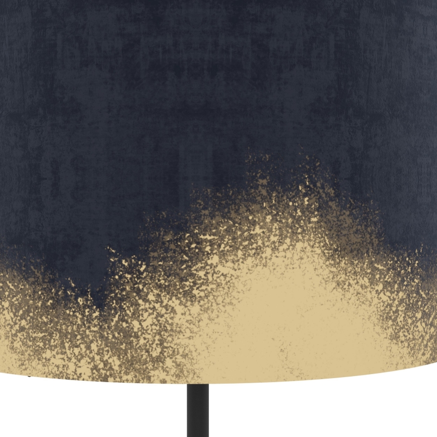 Eglo - Podna lampa 1xE27/40W/230V plava/zlatna