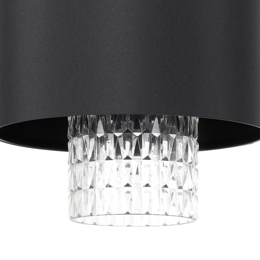 Eglo - Luster na sajli 1xE27/40W/230V crno