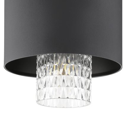 Eglo - Luster na sajli 3xE27/40W/230V crno