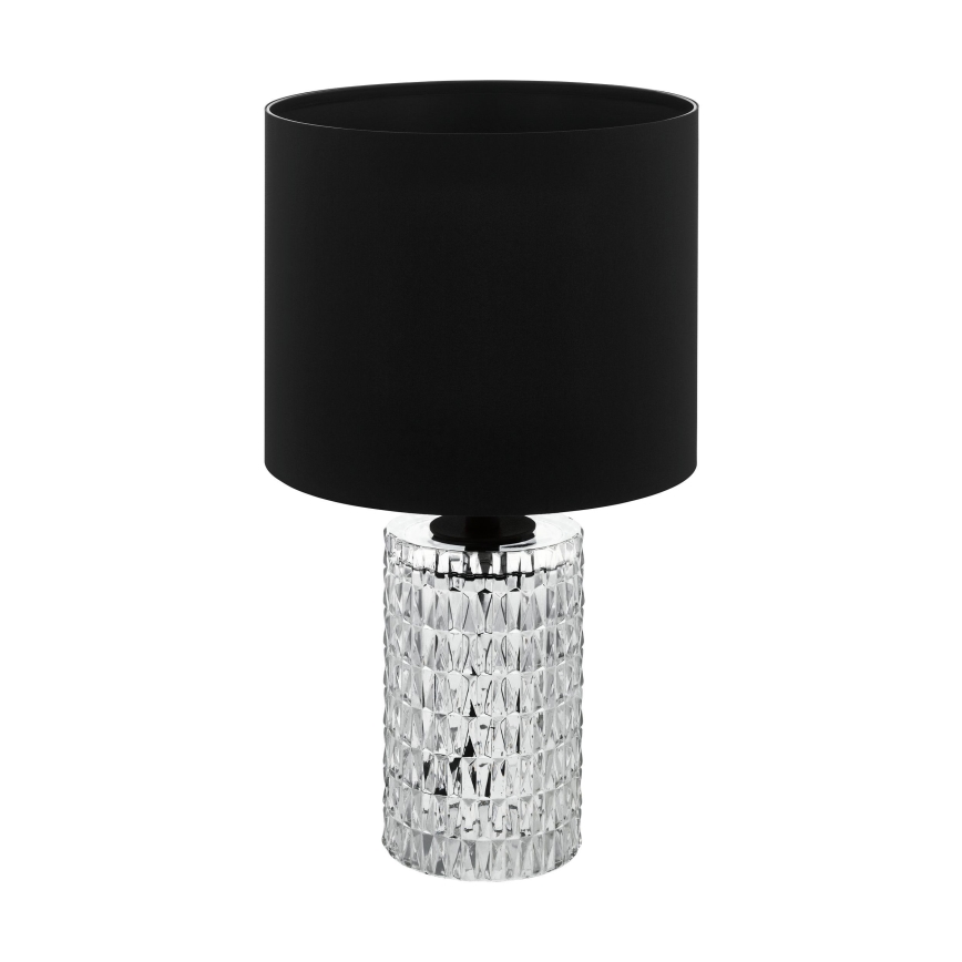 Eglo - Stona lampa 1xE27/40W/230V crno