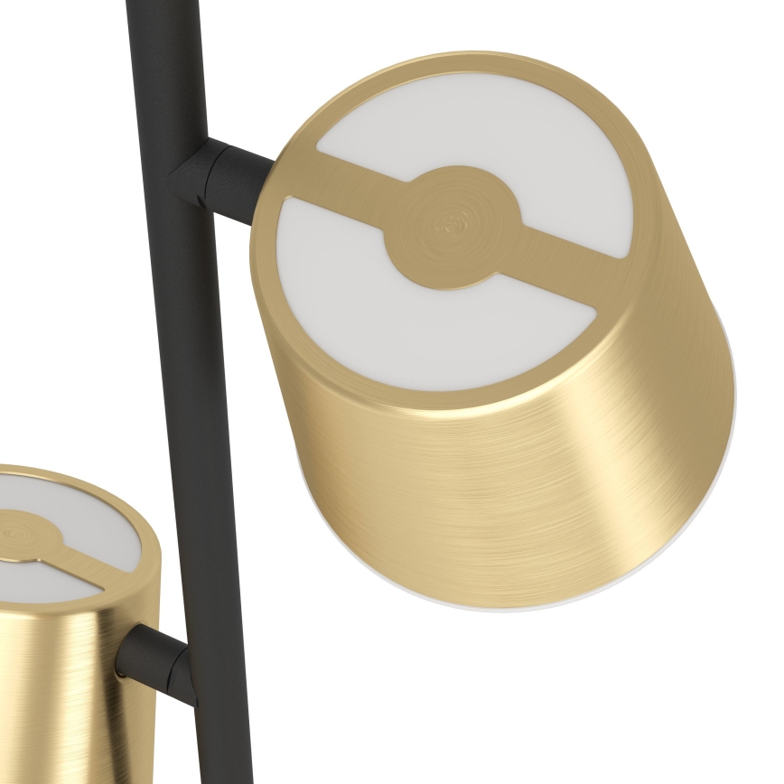 Eglo - LED podna lampa 3xGU10/4,6W/230V 3000K zlatna