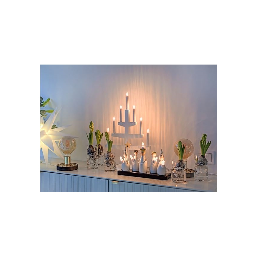 Eglo - Božićni svećnjak 5xE10/3W/230V