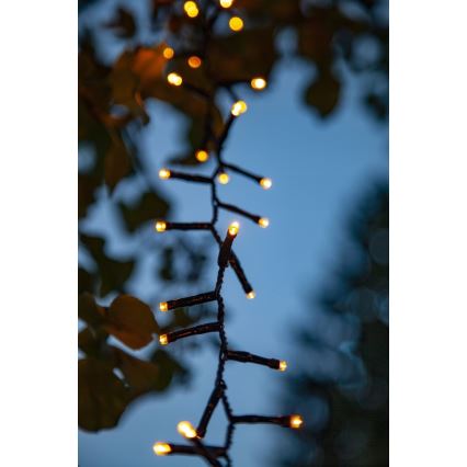 Eglo - LED božićna girlanda za spoljnu upotrebu, 800 LED, 21 m, IP44, topla bela