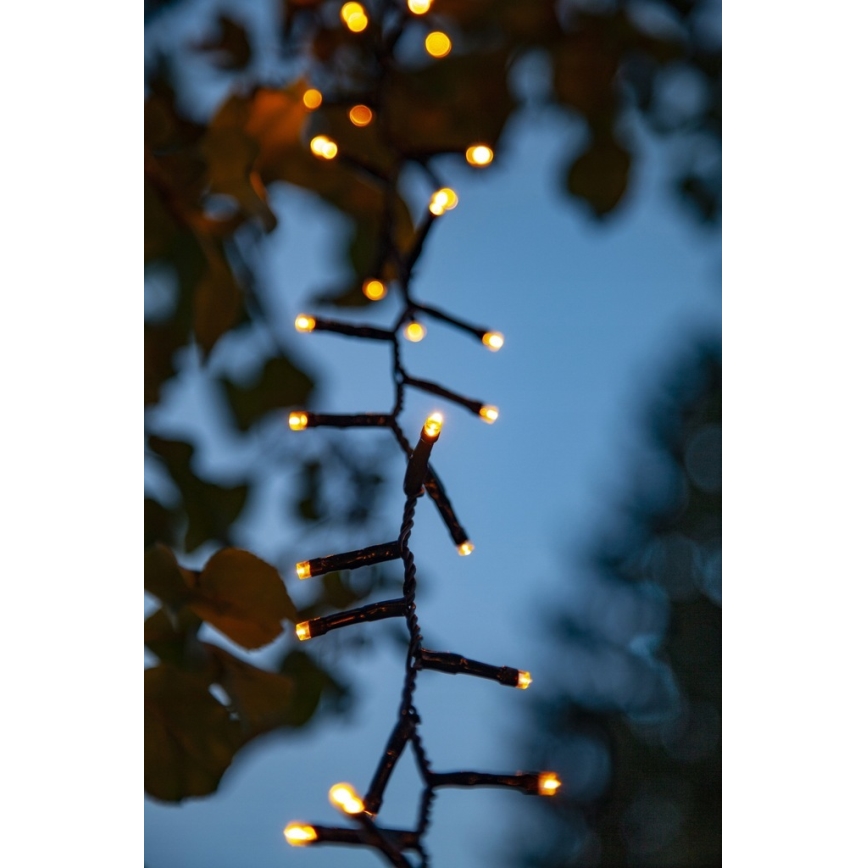 Eglo - LED božićna girlanda za spoljnu upotrebu, 800 LED, 21 m, IP44, topla bela