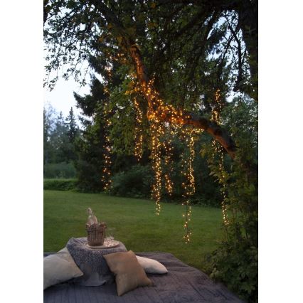 Eglo - LED božićna girlanda za spoljnu upotrebu, 800 LED, 21 m, IP44, topla bela