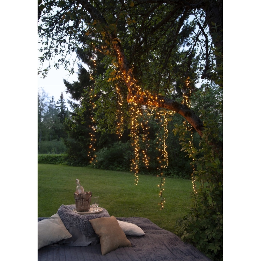 Eglo - LED božićna girlanda za spoljnu upotrebu, 800 LED, 21 m, IP44, topla bela