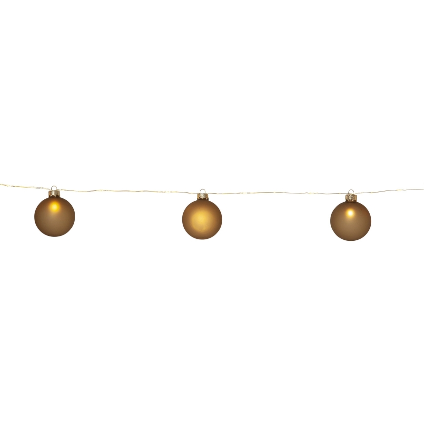 Eglo 411557 - Dekorativni lanac BLISS 22xLED/3xAA 2,6m topla bela