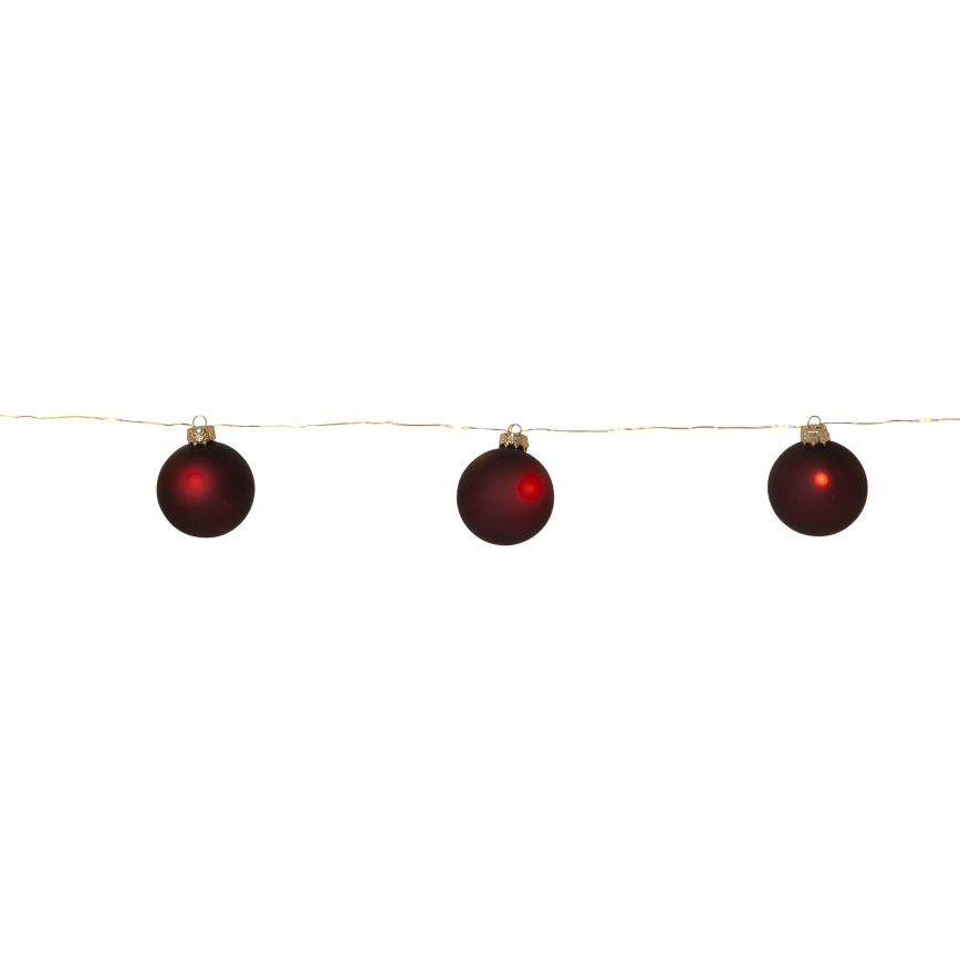 Eglo 411559 - Dekorativni lanac BLISS 22xLED/3xAA 2,6m topla bela