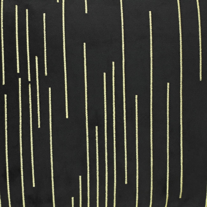 Eglo - Dekorativni jastuk 30x50 cm crno/zlatna