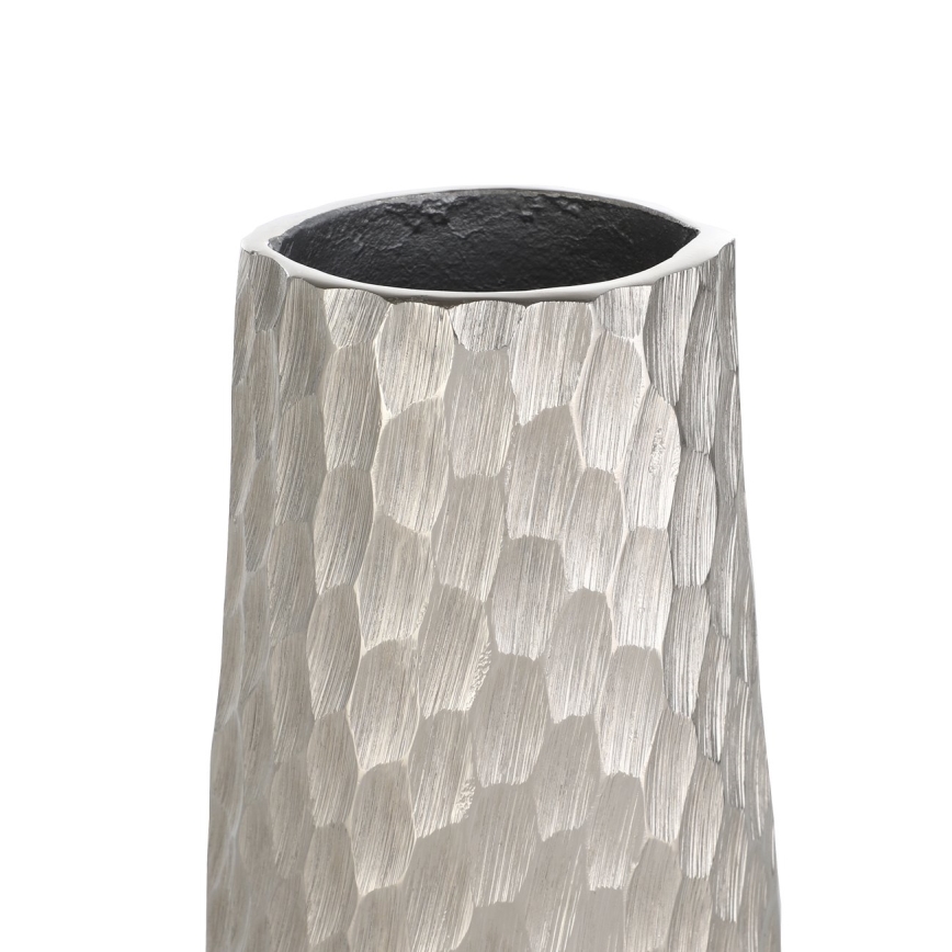Eglo - Metalna vaza 40,5x14 cm srebrno