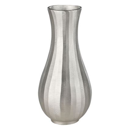 Eglo - Metalna vaza 28,5x13 cm srebrno