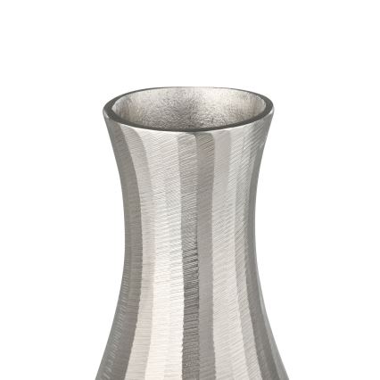 Eglo - Metalna vaza 28,5x13 cm srebrno