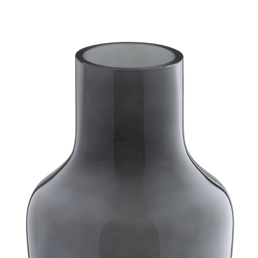 Eglo - Staklena vaza 25x13,3 cm crno