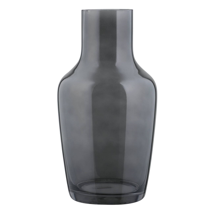 Eglo - Staklena vaza 25x13,3 cm crno