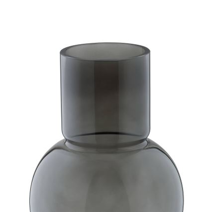 Eglo - Staklena vaza 28x15,5 cm crno