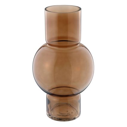 Eglo - Staklena vaza 28x15,5 cm braon