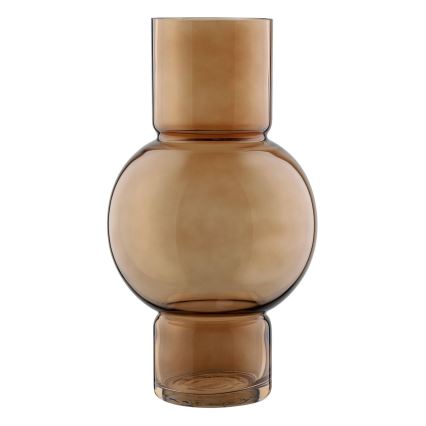 Eglo - Staklena vaza 28x15,5 cm braon