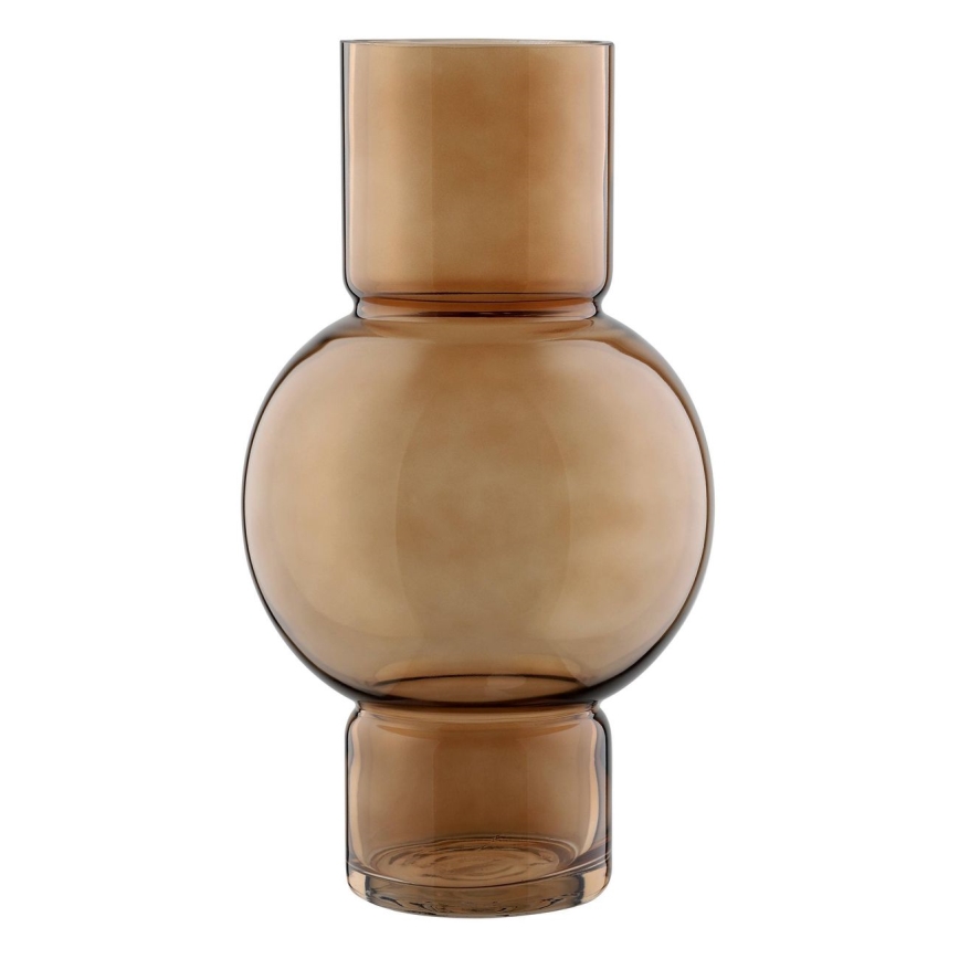 Eglo - Staklena vaza 28x15,5 cm braon