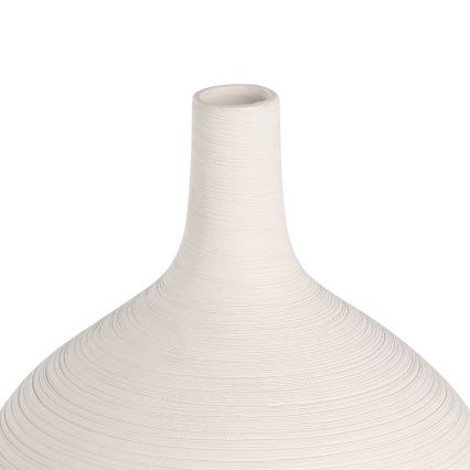 Eglo - Keramička vaza 22x16 cm bela/zlatna
