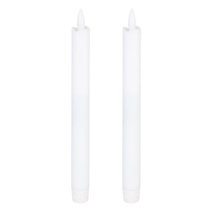 Eglo - SET 2x LED Sveća LED/1xAAA 24,5 cm bela
