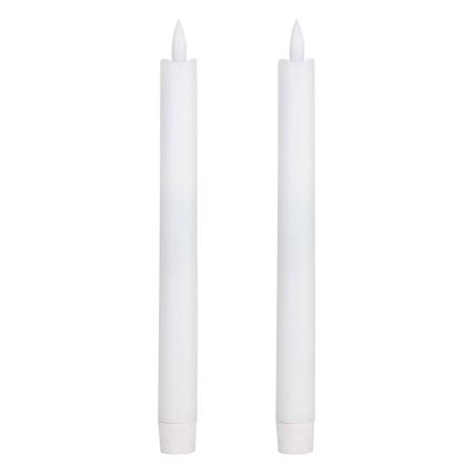 Eglo - SET 2x LED Sveća LED/1xAAA 24,5 cm bela