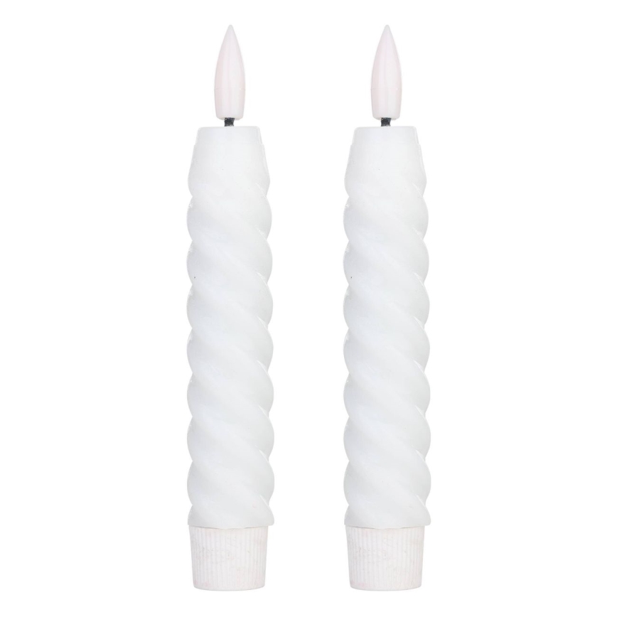 Eglo - SET 2x LED Sveća LED/1xAAA 15 cm bela