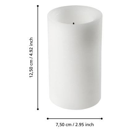 Eglo - LED Sveća LED/2xAA topla bela