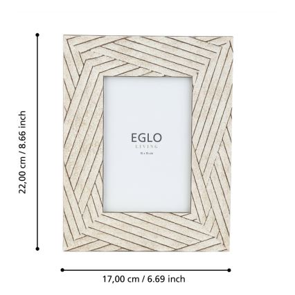Eglo - Ram za slike 10x15 cm bež